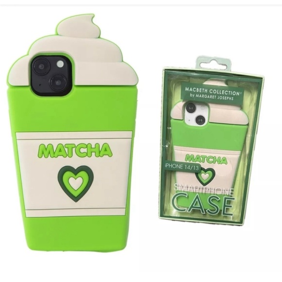Macbeth Collection By Margaret Josephs Smartphone Case Matcha Cup iPhone 14/13 - Picture 4 of 4